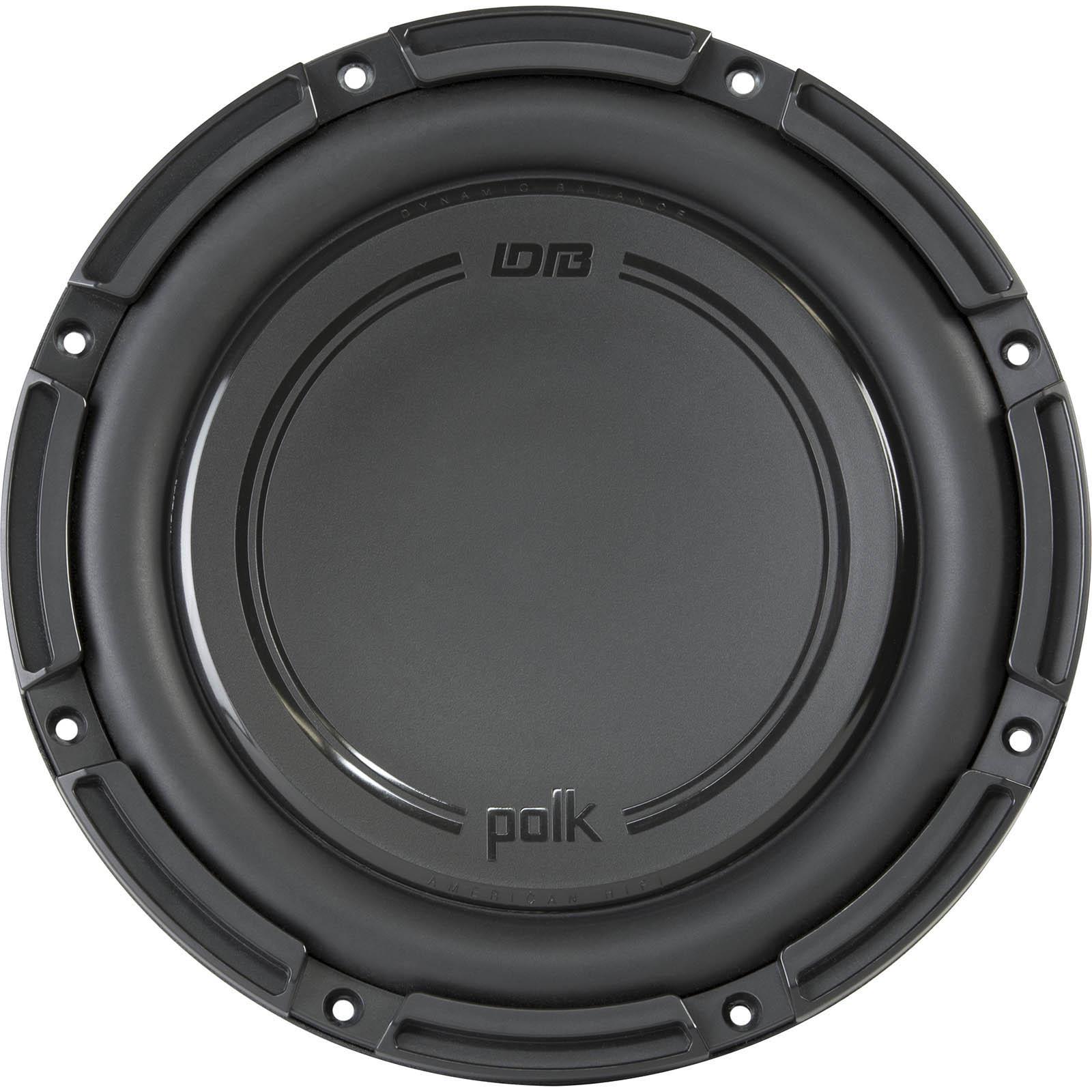 Polk Audio DB1042DVC 10” Dual Voice Coil Subwoofer with Marine